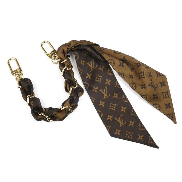 LOUIS VUITTON ルイ・ヴィトン GP シルク バッグチャーム チェーン フラール チャーム M01354 レディース【中古】【美品】