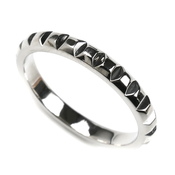 Boucheron ブシュロン Pt950プラチナ クルドパリ ミディアム リング・指輪 JAL00109 13.5号 54 4.8g レディース【中古】【美品】