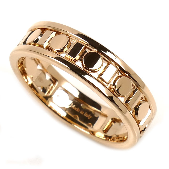 Damiani ダミアーニ K18PG ピンクゴールド ベルエポック リール リング・指輪 20093473 18.5号 5.8g メンズ【中古】【美品】