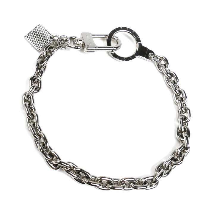 LOUIS VUITTON ルイ・ヴィトン シェンヌアノクレ キーホルダー シルバー M65076 ユニセックス【中古】【美品】