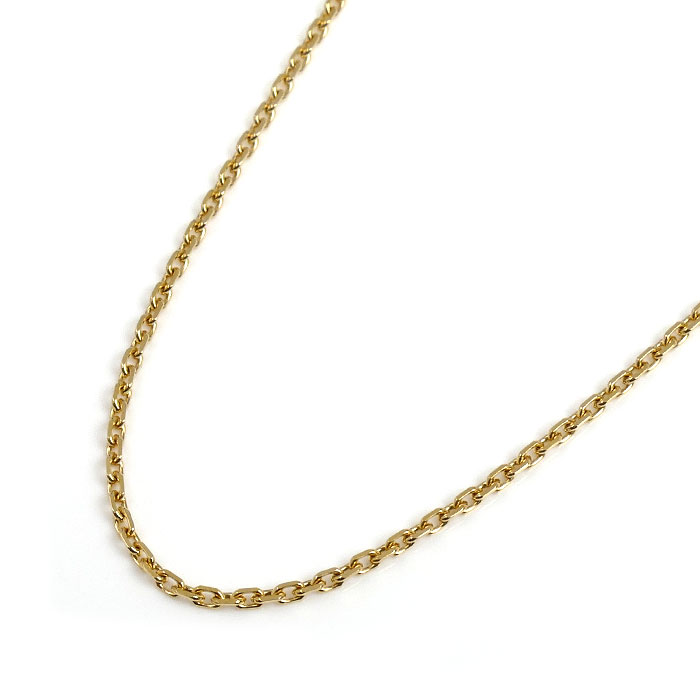 Van Cleef & Arpels ヴァンクリーフ＆アーペル K18YG イエローゴールド フォルサ チェーン ネックレス VCARO3YJ00 3.4g 42cm レディース【中古】