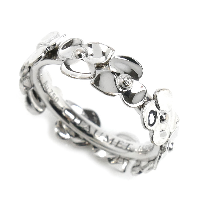 Chaumet ショーメ K18WG ホワイトゴールド オルタンシア  リング・指輪 8号 48 4.5g レディース【中古】【美品】