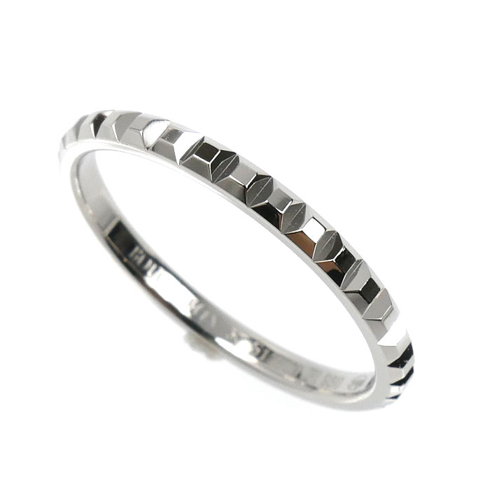 Boucheron ブシュロン Pt950プラチナ クルドパリ スモール リング・指輪 JAL01160 16.5号 57 3.2g レディース【中古】【美品】