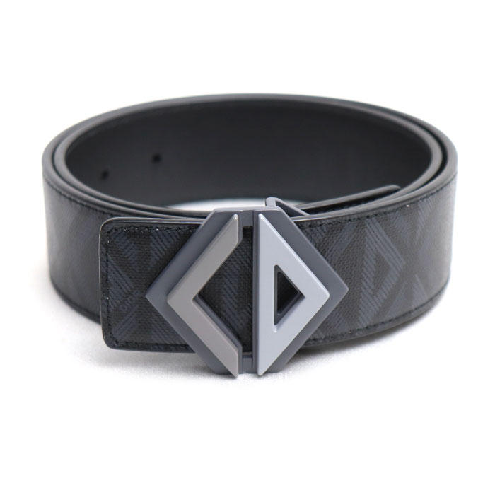 Dior ディオール CD ダイヤモンド ベルト ブラック 70/28 ユニセックス【中古】【美品】