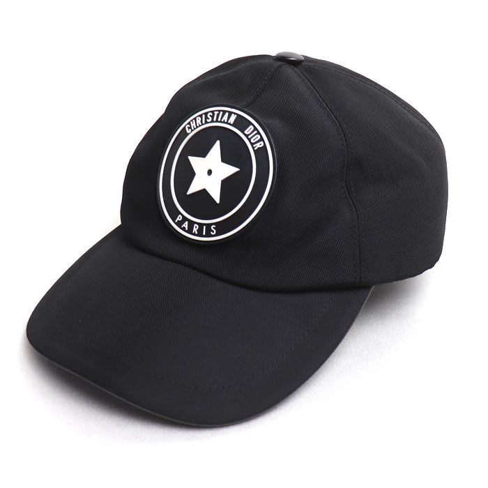 Dior ディオール ディープレイヤー スターラバー キャップ ブラック 24BCP922E156 57 ユニセックス【中古】