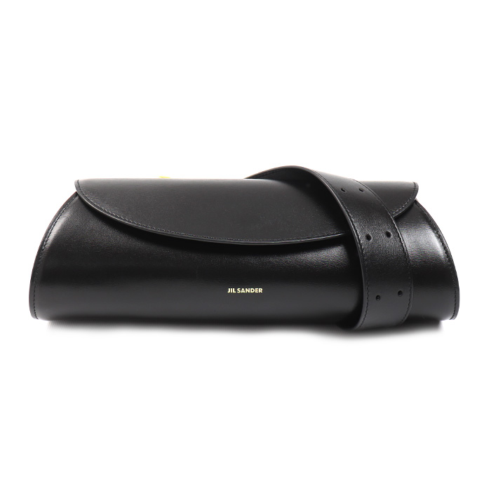 JIL SANDER ジルサンダー カンノーロ Cannolo スモール ショルダーバッグ ブラック J07WD0023P4840001 レディース【中古】