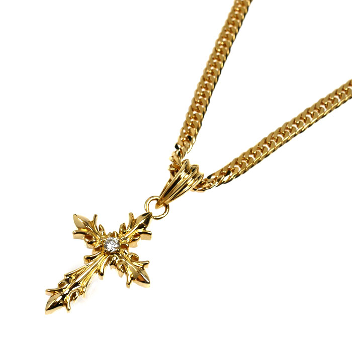 ゆきざき K18YG イエローゴールド レガリア  ネックレス MR34.12.6.5 喜平6面Wカット ダイヤモンド0.03ct 12.9g 50cm レディース【中古】