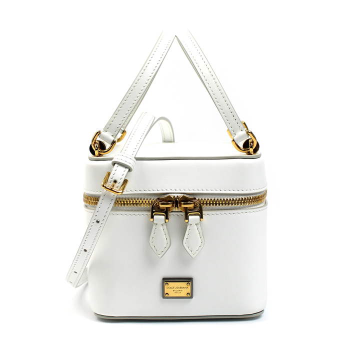 DOLCE&GABBANA ドルチェアンドガッバーナ シシリー バニティ 2Wayショルダーバッグ ホワイト BB7715B732180002 レディース【中古】