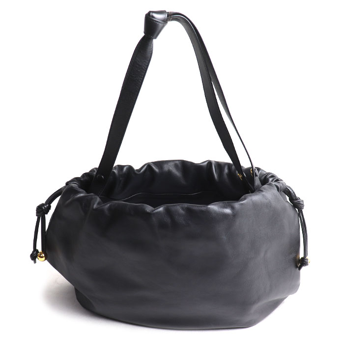 BOTTEGAVENETA ボッテガヴェネタ ミディアム ザ バルブ ショルダーバッグ ブラック 651812 レディース【中古】