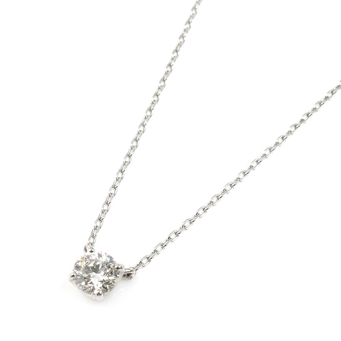 Vendome Aoyama ヴァンドーム青山 Pt950プラチナ Pt850プラチナ キャトル  ネックレス APVN161343DI ダイヤモンド0.273ct 2.0g ～43cm フリーチェーン レディース【中古】