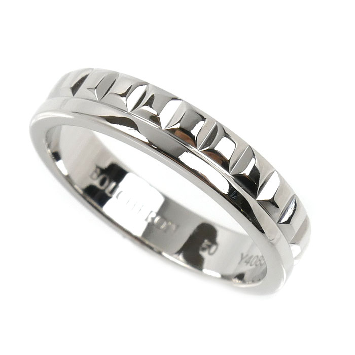 Boucheron ブシュロン K18WG ホワイトゴールド キャトル ラディアント リング・指輪 JAL00250 10号 50 4.1g レディース【中古】【美品】