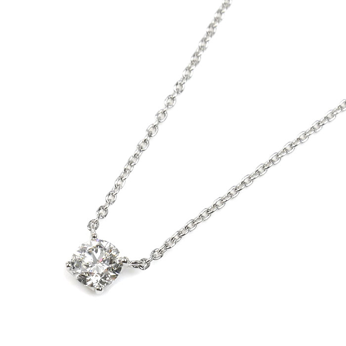 Vendome Aoyama ヴァンドーム青山 Pt950プラチナ Pt850プラチナ キャトル ネックレス ダイヤモンド0.27ct 2.1g 41cm レディース【中古】