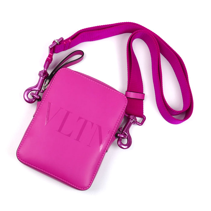 Valentino Garavani ヴァレンティノ・ガラヴァーニ VLTN ショルダーバッグ スモールクロス ピンク 1Y0B0943CCV_UWT レディース【中古】
