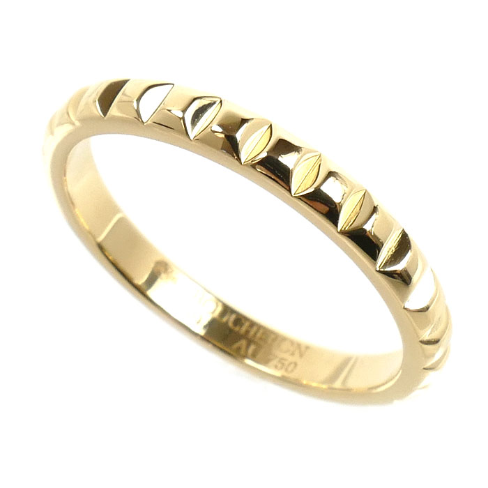 Boucheron ブシュロン K18YG イエローゴールド クルドパリ ミディアム リング・指輪 JAL00008 18.5号 59 3.9g ユニセックス【中古】