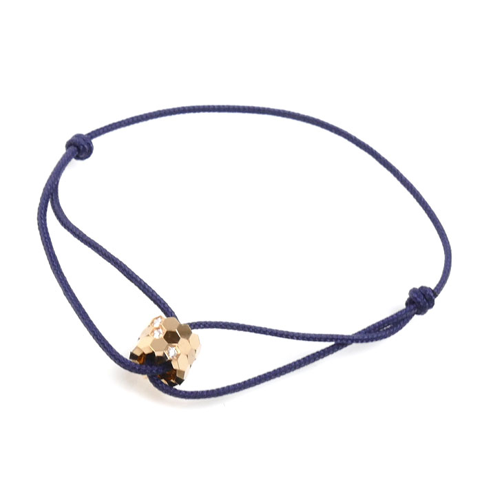 Chaumet ショーメ K18PG ピンクゴールド ビーマイラブ  ブレスレット 085785-000 ダイヤモンド 2.7g レディース【中古】