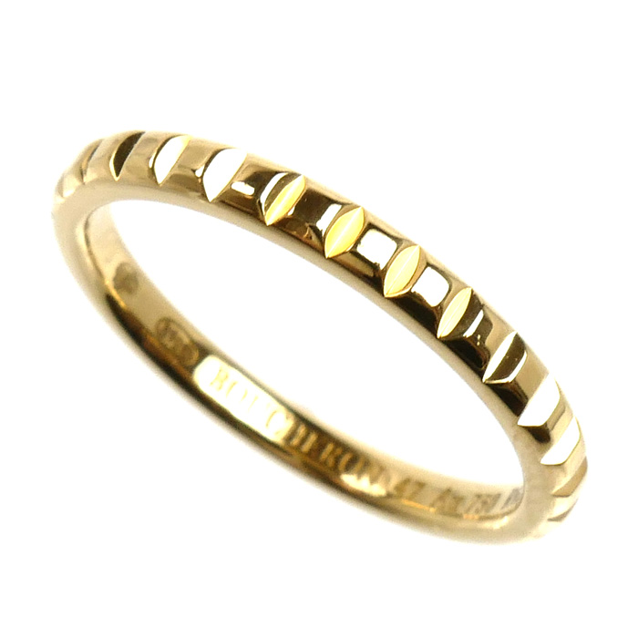 Boucheron ブシュロン K18YG イエローゴールド クルドパリ リング・指輪 JAL01165 7号 47 2.0g レディース【中古】【美品】