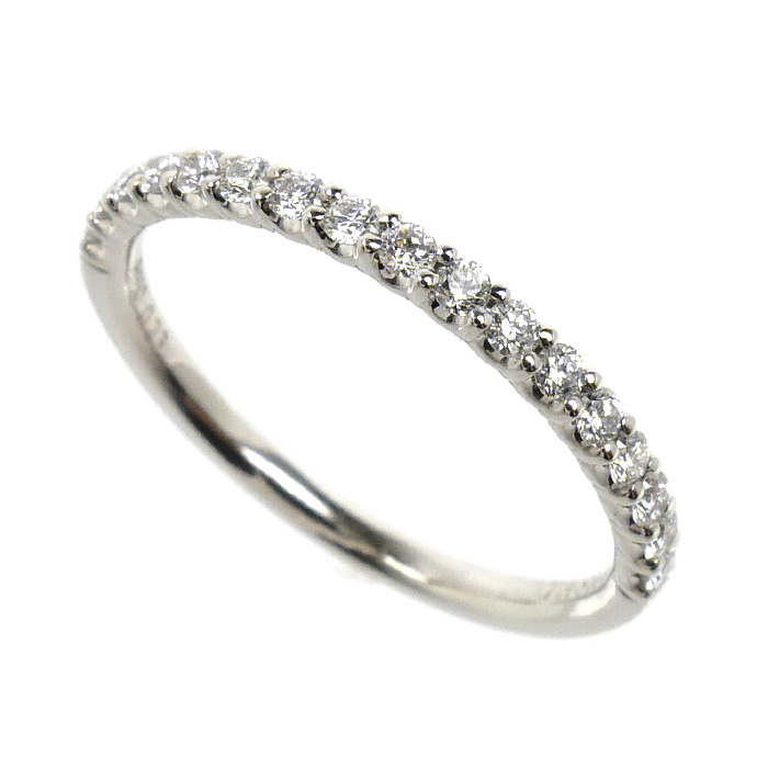 TASAKI タサキ Pt950プラチナ ブリッランテ ハーフエタニティ 16 リング・指輪 RD-F2277-PT950 ダイヤモンド0.23ct 9号 2.0g レディース【中古】【美品】