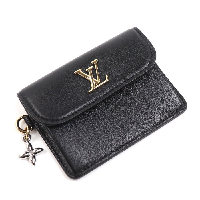 LOUIS VUITTON ルイ・ヴィトン ブルーム ポルト カルト・レクト ヴェルソ カードケース ブラック M14626 レディース【中古】【美品】