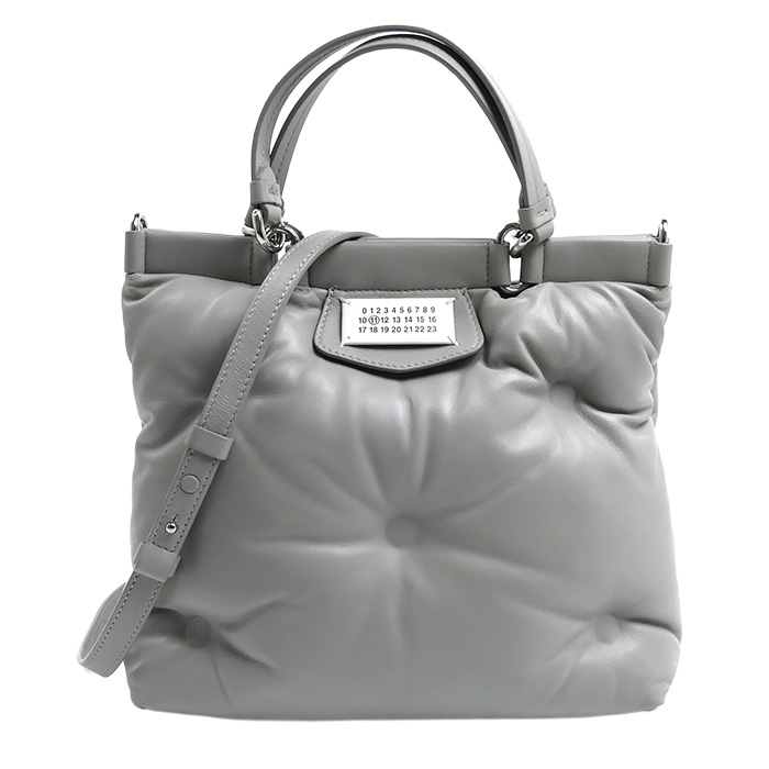 Maison Margiela グラムスラム ショッピング スモール 2Wayショルダーバッグ グレー S56WD0133 P4300 T8050 レディース【中古】