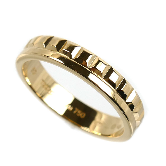 Boucheron ブシュロン K18YG イエローゴールド キャトル ラディアント  リング・指輪 JAL00251 13号 53 4.3g レディース【中古】【美品】