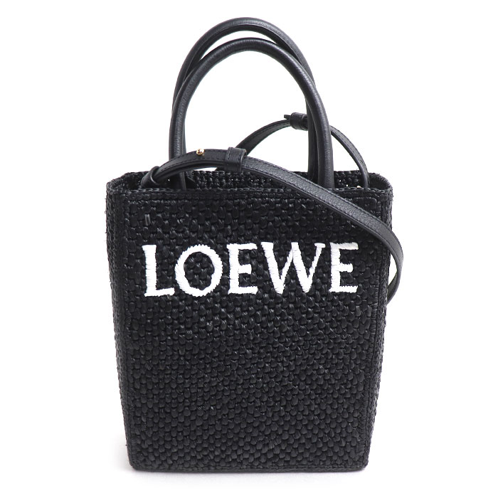 LOEWE ロエベ A5  トートバッグ ブラック A563S30X09 レディース【中古】【美品】