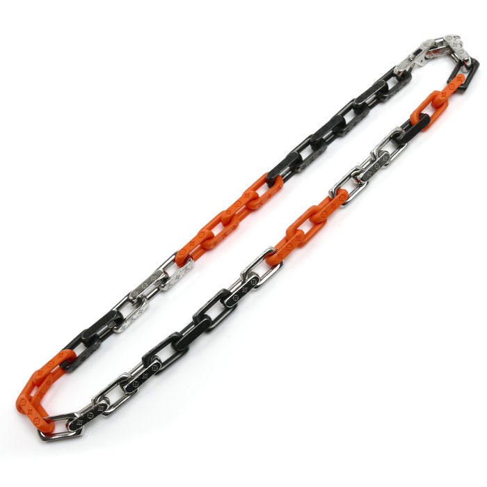 LOUIS VUITTON ルイ・ヴィトン メタル コリエチェーン  ネックレス MP3142 53cm メンズ【中古】