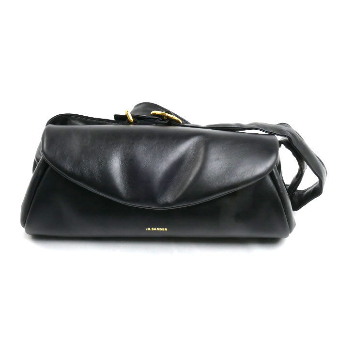 JIL SANDER ジルサンダー カンノーロ  ショルダーバッグ ブラック  J07WD0023P4840001 レディース【中古】【美品】