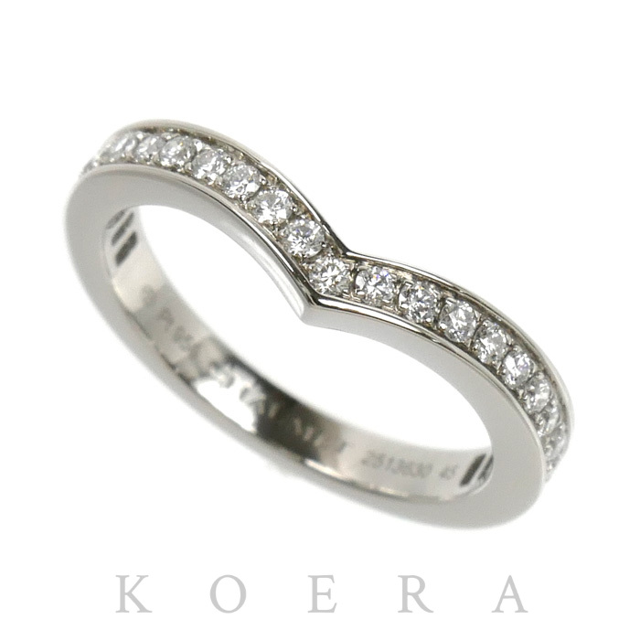 Chaumet ショーメ Pt950プラチナ ジョゼフィーヌ エグレット バンドリング リング・指輪 082554 ダイヤモンド 5号 45 3.4g レディース【中古】【美品】