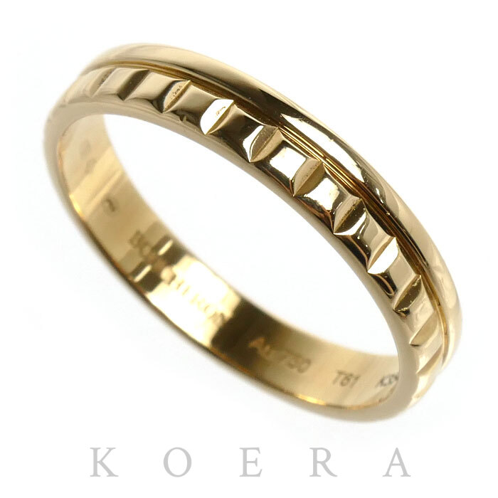 Boucheron ブシュロン K18YG イエローゴールド キャトル ラディアント  リング・指輪 JAL0025 20.5号 61 4.6g メンズ【中古】