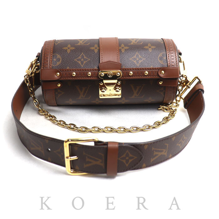 LOUIS VUITTON ルイ・ヴィトン パピヨン トランク ショルダーバッグ モノグラム M57835 レディース【中古】【美品】