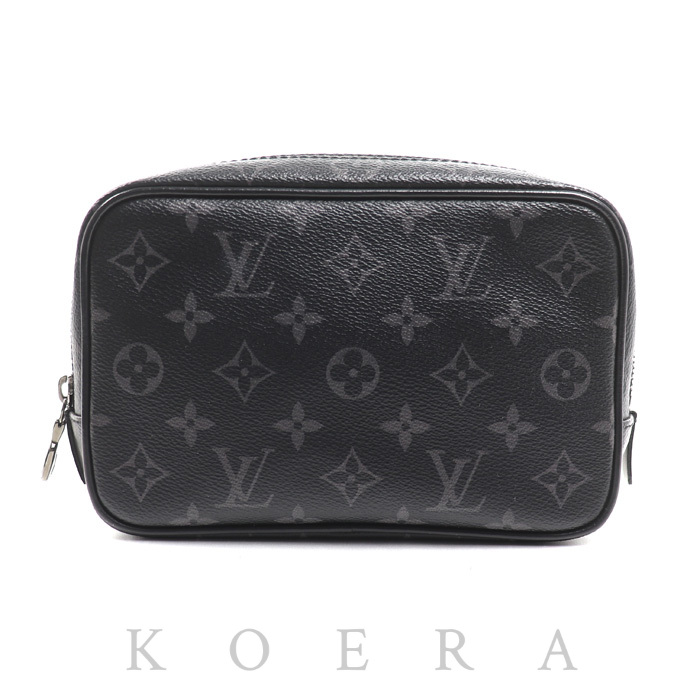 LOUIS VUITTON ルイ・ヴィトン トゥルース トワレPM クラッチバッグ モノグラムエクリプス ブラック M43384 ポーチ メンズ【中古】