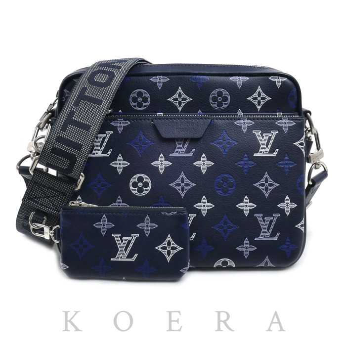 LOUIS VUITTON ルイ・ヴィトン トリオメッセンジャー ショルダーバッグ モノグラムシャドウ M28618 メンズ【中古】【美品】