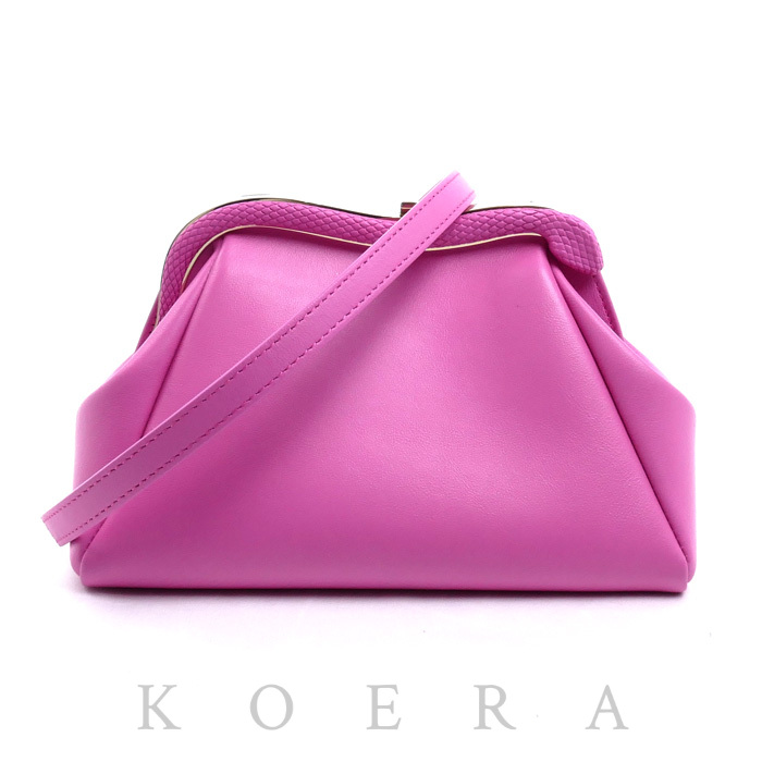 BVLGARI ブルガリ セルペンティーヌ チェーンショルダー ショルダーバッグ ピンク レディース【中古】【極美品】