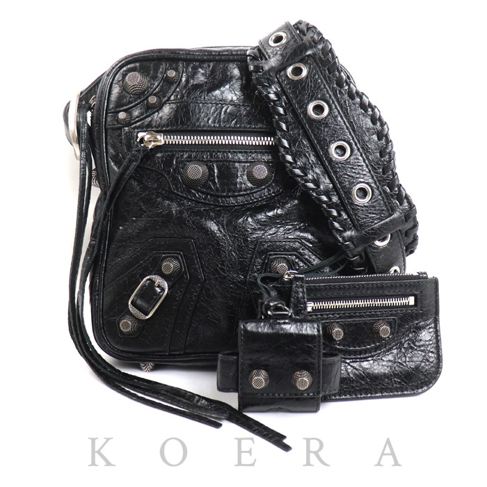 BALENCIAGA バレンシアガ ル カゴール ショルダーバッグ 719065 メンズ【中古】【美品】