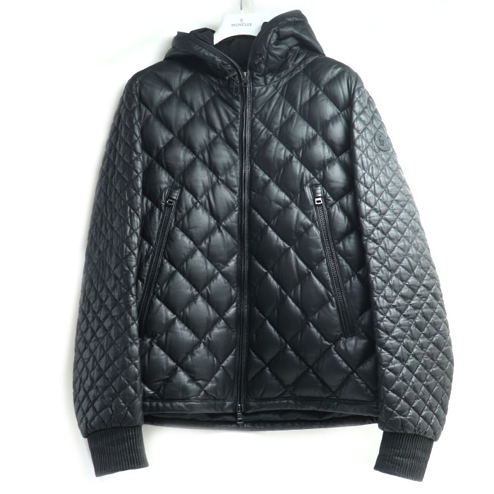 MONCLER モンクレール GIMBERT ダウンジャケット ブラック A20914136505 54989 3 メンズ【中古】