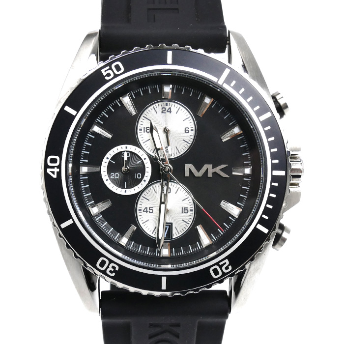 Michael Kors マイケルコース クロノグラフ 腕時計 電池式 MK-8355 メンズ【中古】