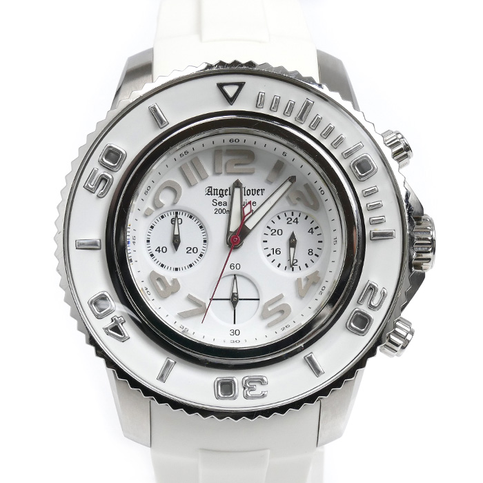 Angel Clover エンジェルクローバー SEA CRUISE クロノグラフ 腕時計 電池式 SC47 メンズ【中古】