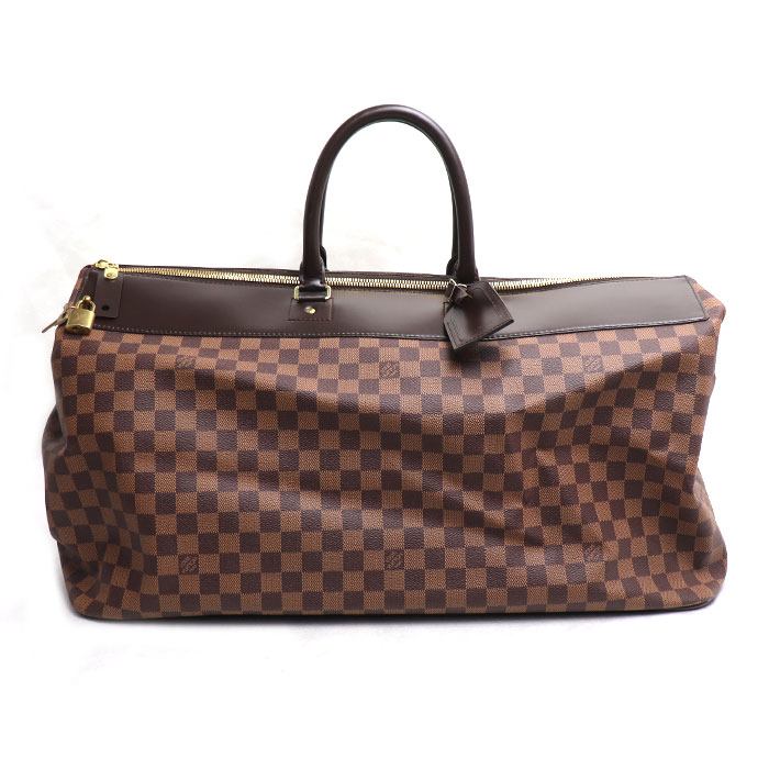 LOUIS VUITTON ルイ・ヴィトン グリニッジGM ボストンバッグ ダミエ ブラウン N41155 ボストン トラベル ユニセックス【中古】