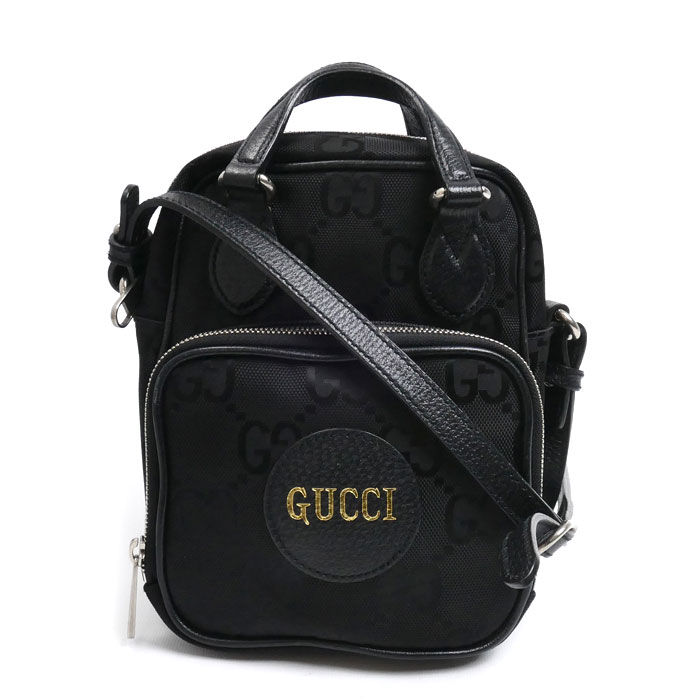 GUCCI グッチ オフ ザ グリッド 2Wayショルダーバッグ ブラック 625850 メンズ【中古】
