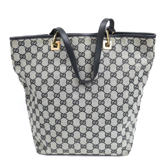 GUCCI グッチ トートバッグ グレー 002.1098 レディース【中古】