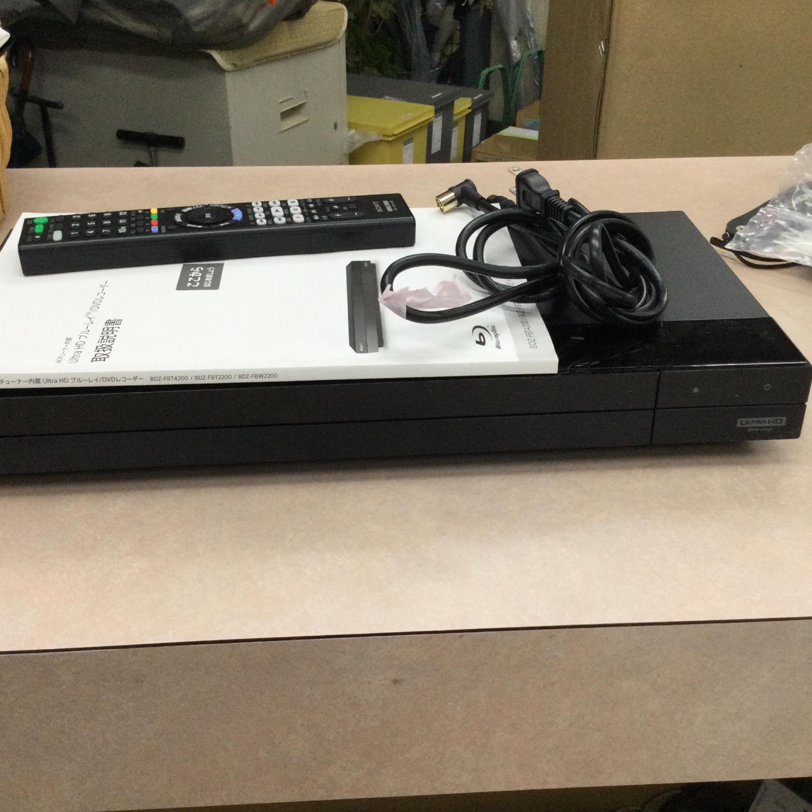 SONY レコーダー BDZ-FBT2200【中古】