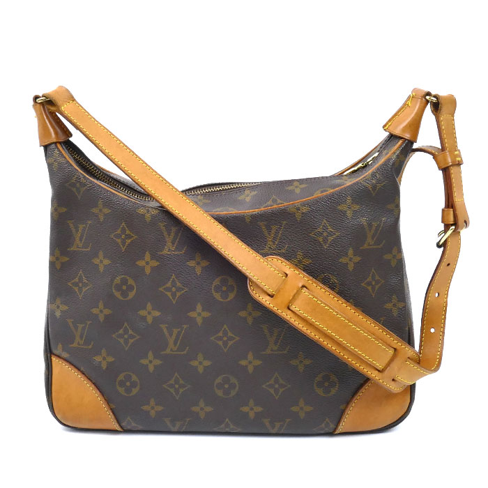 LOUIS VUITTON ルイ・ヴィトン ブローニュ30 ショルダーバッグ モノグラム ブラウン M51265 レディース【中古】