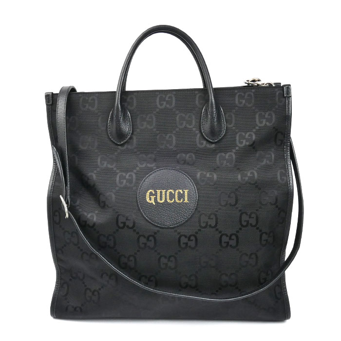 GUCCI グッチ オフ ザ グリッド 2Wayショルダーバッグ ブラック 630355 メンズ【中古】