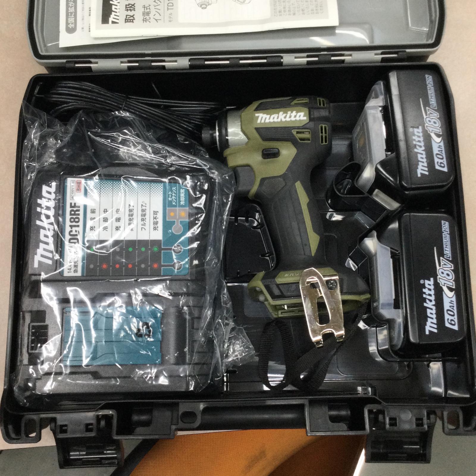 makita マキタ インパクトドライバ TD173DRGXO【中古】【】