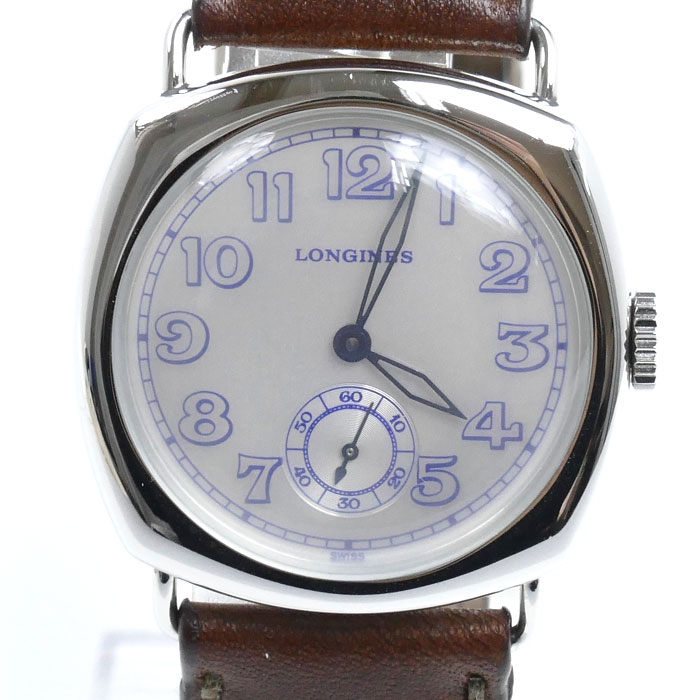 LONGINES ロンジン モニュメント1930 腕時計 手巻き L7.882.4 ロンジン1930年モデル同型の復刻版 1000本限定 ユニセックス【中古】