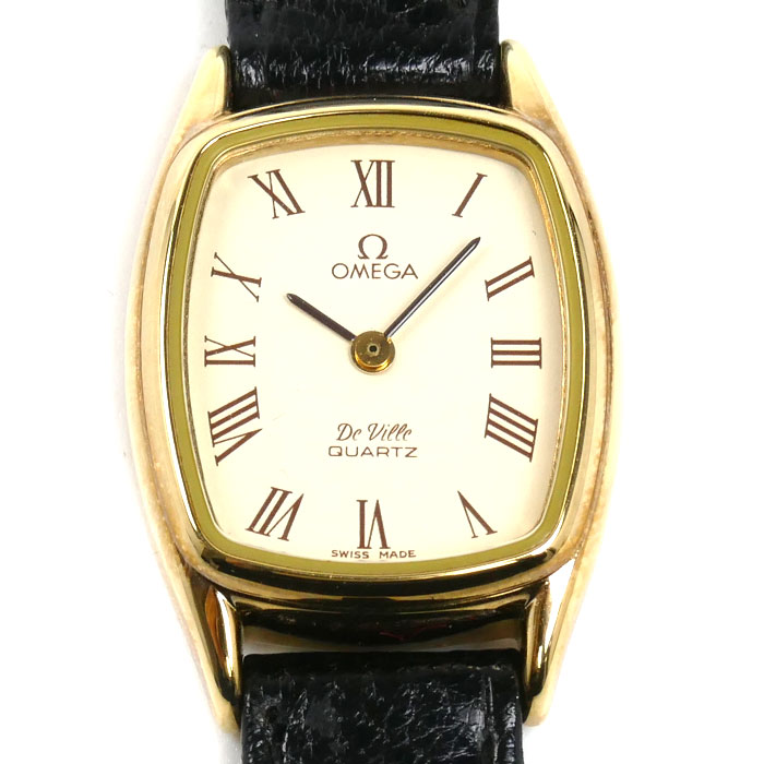 OMEGA オメガ デビル 腕時計 電池式 1353 ジャンク・売り切り品 レディース【中古】