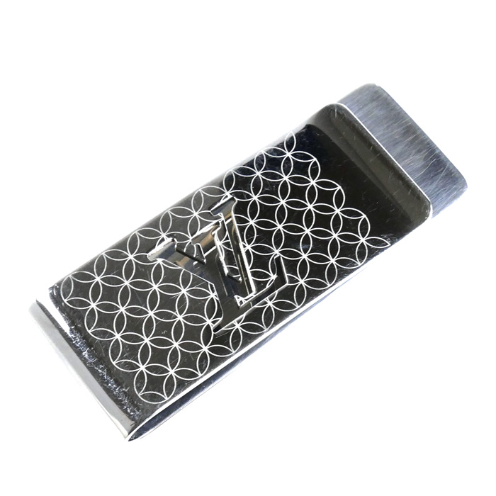 LOUIS VUITTON ルイ・ヴィトン スティール ビルクリップ・シャンゼリゼ マネークリップ M65041メンズ【中古】