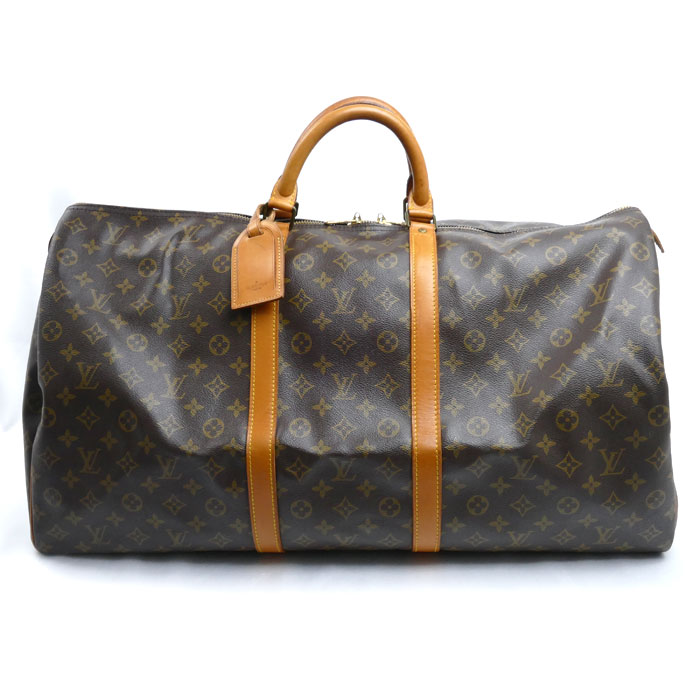 LOUIS VUITTON ルイ・ヴィトン キーポル60 ボストンバッグ モノグラム ブラウン M41422 ユニセックス【中古】