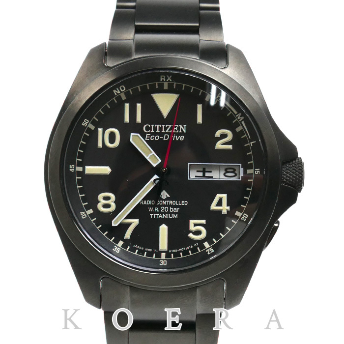 CITIZEN シチズン PROMASTER LAND 腕時計 ソーラー AT6085-50E 電波 メンズ【中古】【美品】
