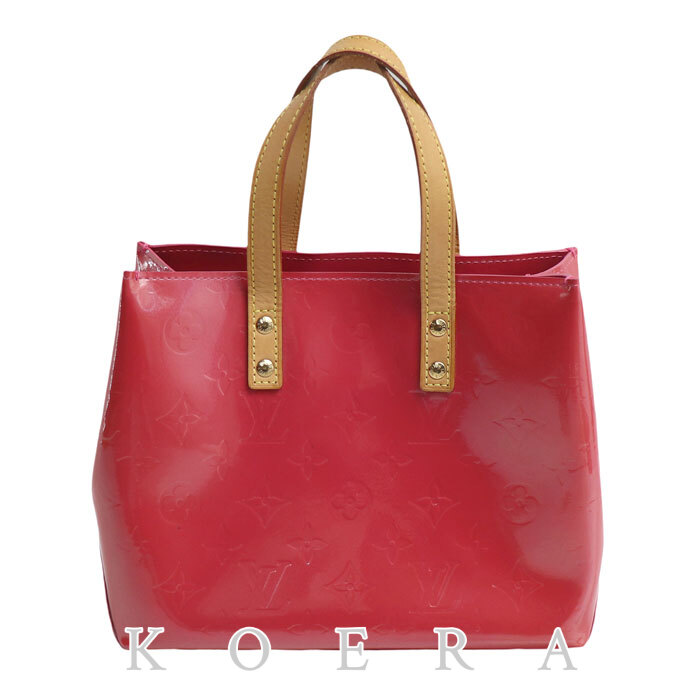 LOUIS VUITTON ルイ・ヴィトン リードPM ハンドバッグ ヴェルニ フランボワーズ M9132F レディース【中古】